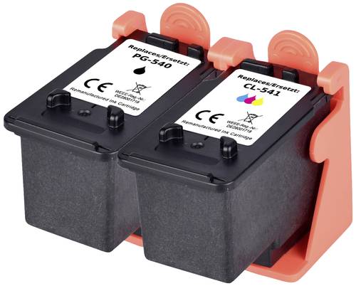 Renkforce Druckerpatrone ersetzt Canon PG-540, CL-541 Kompatibel Kombi-Pack Schwarz, Cyan, Magenta, Renkforce Druckerpatrone ersetzt Canon PG-540, CL-541 Kompatibel Kombi-Pack Schwarz, Cyan, Magenta, von Renkforce