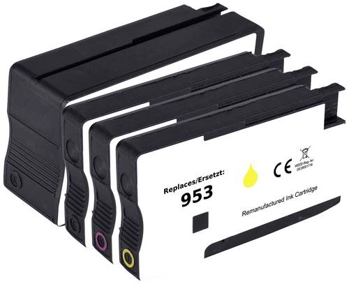 Renkforce Druckerpatrone ersetzt HP 953, 6ZC69AE, LS058AE, F6U12AE, F6U13AE, F6U14AE Kompatibel Komb Renkforce Druckerpatrone ersetzt HP 953, 6ZC69AE, LS058AE, F6U12AE, F6U13AE, F6U14AE Kompatibel Komb von Renkforce