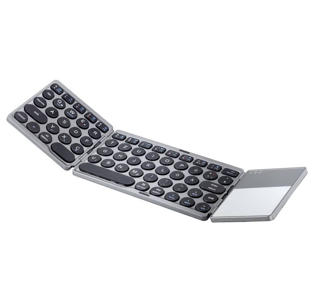 Renkforce FWK-250 Klappbare Bluetooth®-Tastatur mit Tastatur von Renkforce