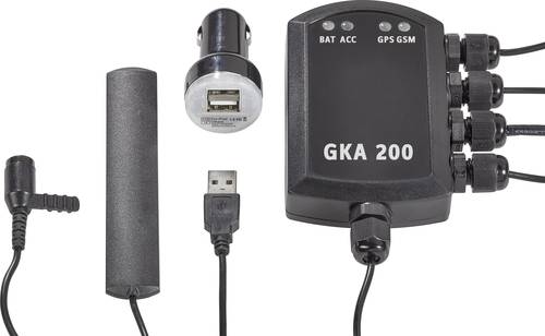 Renkforce GKA200 Auto Alarmanlage Mobiltelefon kompatibel, Fahrzeugortung, Erschütterungssensor, GP Renkforce GKA200 Auto Alarmanlage Mobiltelefon kompatibel, Fahrzeugortung, Erschütterungssensor, GP von Renkforce