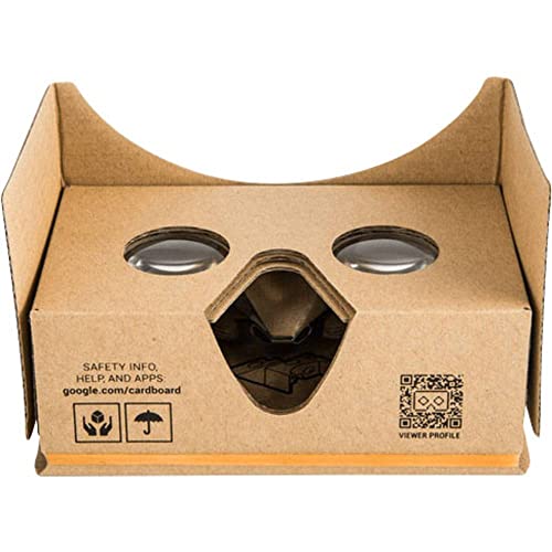 Renkforce Headmount Google 3D VR Virtual Reality Brille Braun von Renkforce