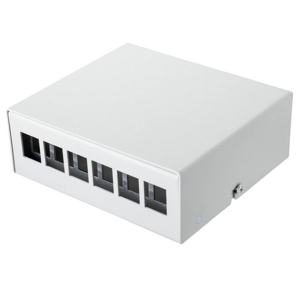 Renkforce Konsolidierungspunkt-Box für 6x Keystone-Module Netzwerk-Patch-Panel Renkforce Konsolidierungspunkt-Box für 6x Keystone-Module Netzwerk-Patch-Panel von Renkforce