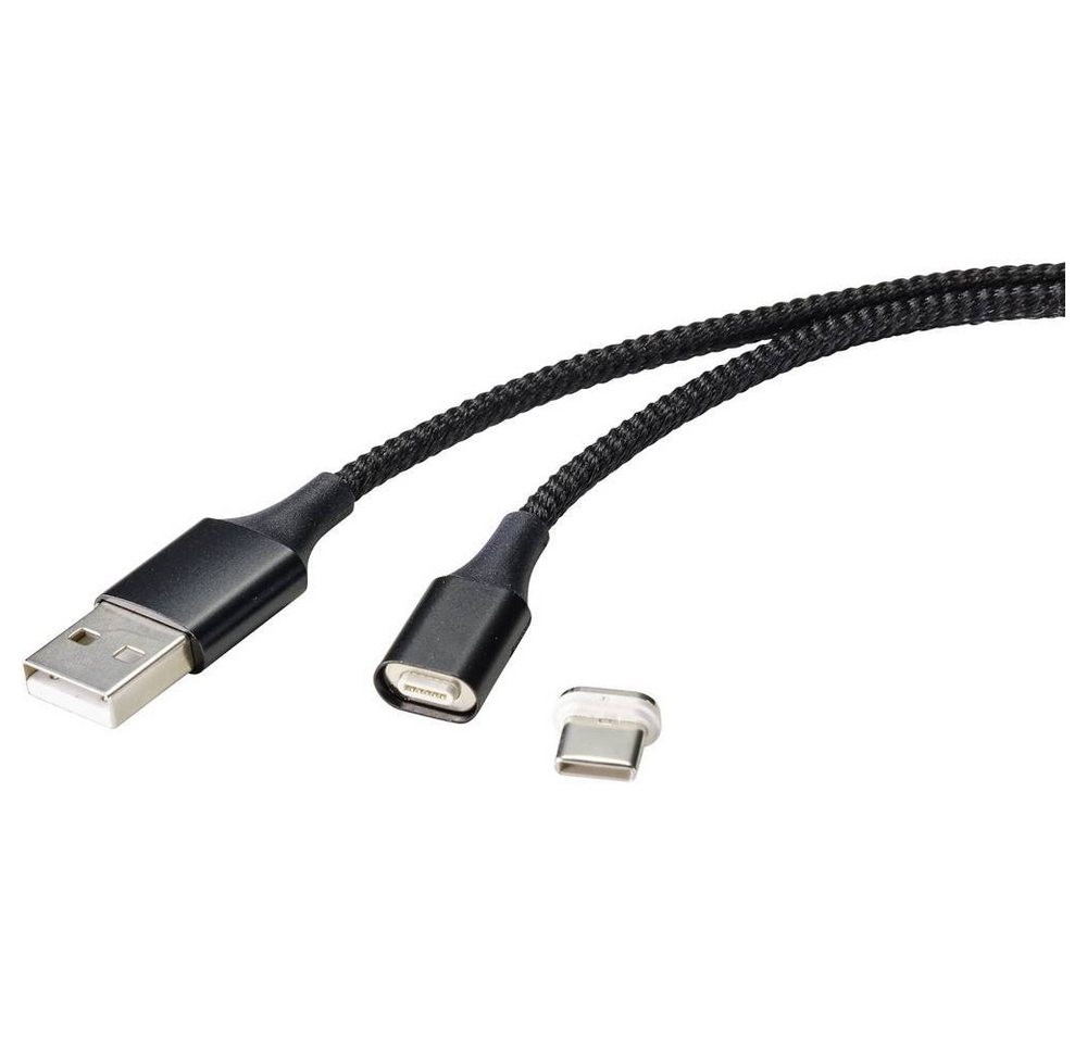 Renkforce USB 2 Daten- und Ladekabel mit USB-Kabel, magnetischer Stecker von Renkforce