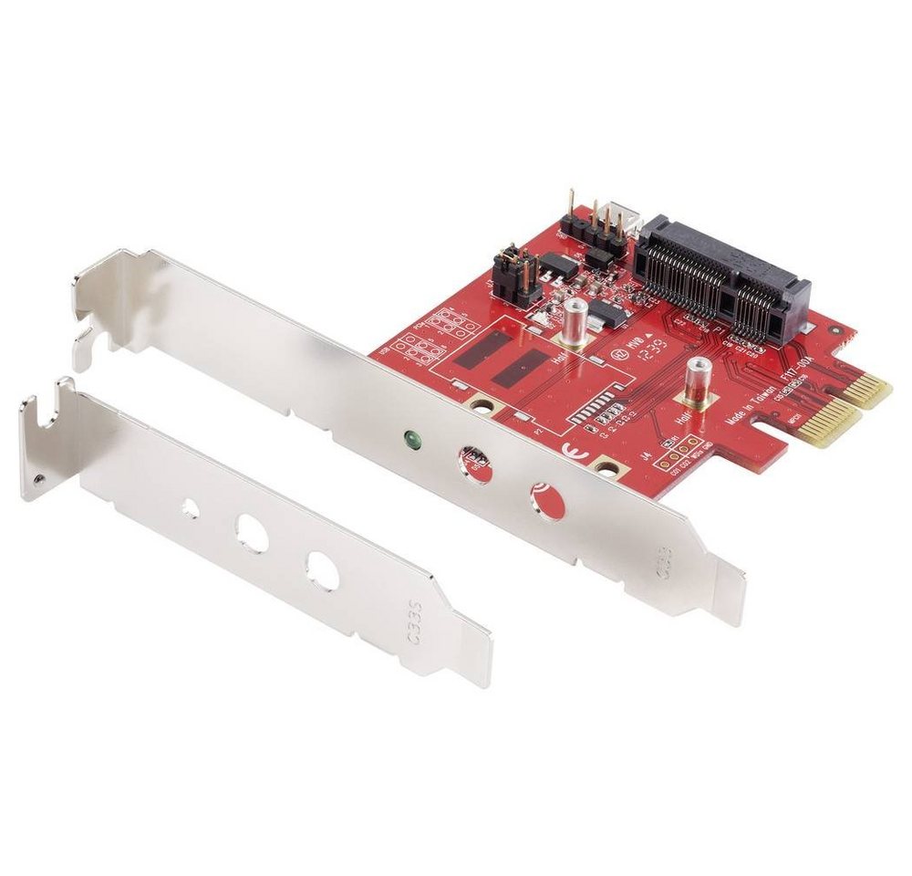 Renkforce Mini PCIe auf PCIe Adapter Modulkarte, inkl. Low-Profile Slotblech von Renkforce