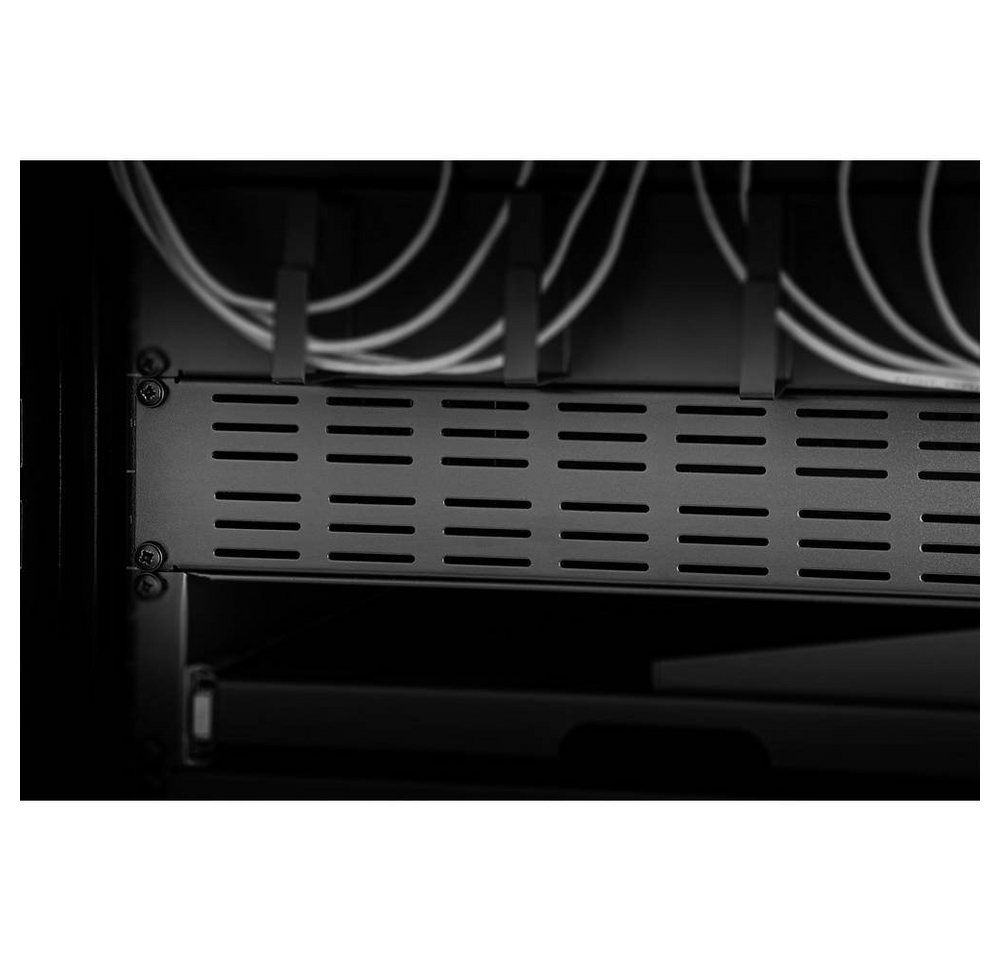 Renkforce Netzwerkschrank 48.26 cm (19) Blindpanel 2 HE mit, mit Lüftungsschlitzen von Renkforce