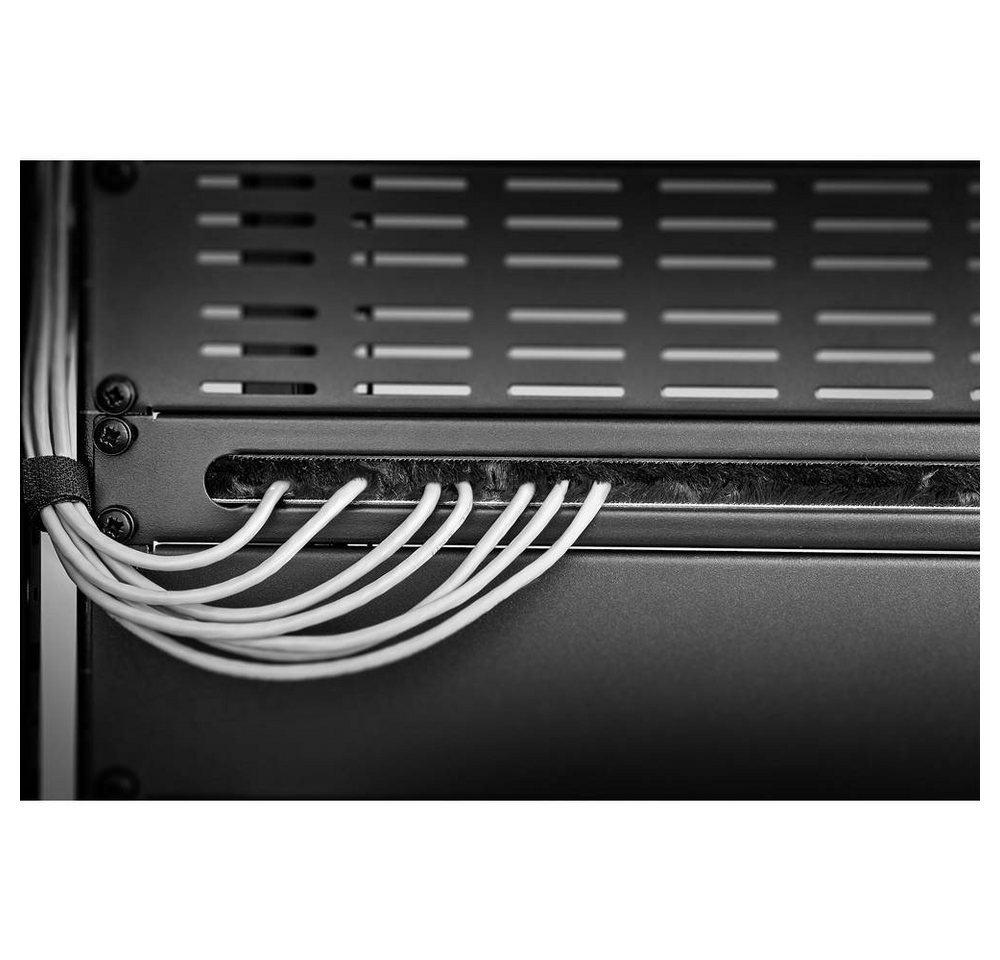 Renkforce Netzwerkschrank 48.26 cm (19) Kabeldurchführung 1HE mit von Renkforce