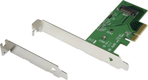 Renkforce RF-2384500 1 Port M.2 Controller PCIe x4 Passend für (SSD): M.2 PCIe NVMe SSD, M.2 PCIe A von Renkforce