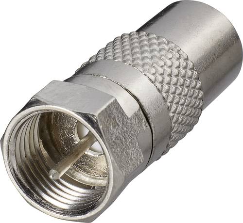 Renkforce RF-4196967 F-Koax-Adapter Anschlüsse: F-Stecker, Koax-Buchse IEC Renkforce RF-4196967 F-Koax-Adapter Anschlüsse: F-Stecker, Koax-Buchse IEC von Renkforce