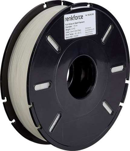 Renkforce RF-4511218 Filament PLA 1.75mm 500g Leuchtgrün 1St. von Renkforce
