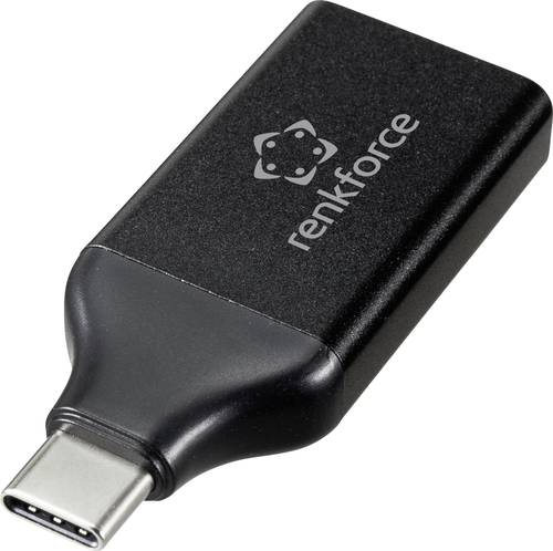 Renkforce RF-4600986 USB-C® / HDMI Adapter [1x USB-C® Stecker - 1x HDMI-Buchse] Schwarz von Renkforce