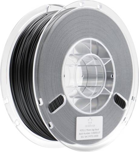 Renkforce RF-4738592 Filament PETG 1.75mm 1000g Schwarz 1St. von Renkforce