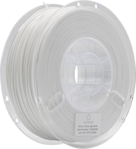 Renkforce RF-4738594 Filament PETG 1.75mm 1000g Weiß 1St. Renkforce RF-4738594 Filament PETG 1.75mm 1000g Weiß 1St. von Renkforce