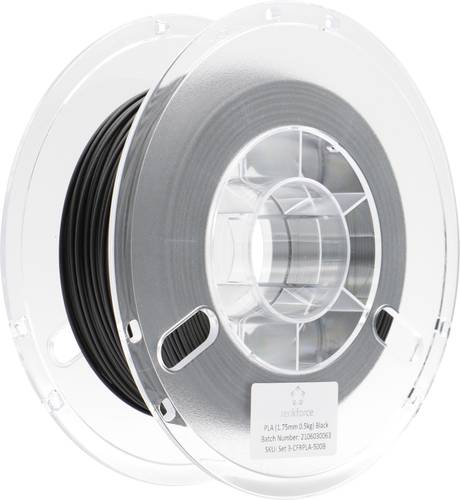 Renkforce RF-4738606 Filament PLA 1.75mm 500g Schwarz (matt) 1St. von Renkforce