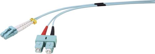Renkforce RF-4755212 Glasfaser LWL Anschlusskabel [1x LC-Stecker - 1x SC-Stecker] 50/125 µ Multimod von Renkforce
