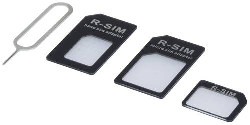 Renkforce RF-5044718 SIM Adapter Adaptiert von: Nano SIM, Micro SIM Adaptiert auf: Micro SIM, Standa von Renkforce