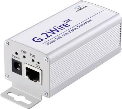 Renkforce RF-5230760 Netzwerkverlängerung 2-Draht Reichweite (max.): 500 m 1 St. 2000 MBit/s mit PoE-Funktion (RF-5230760) von Renkforce