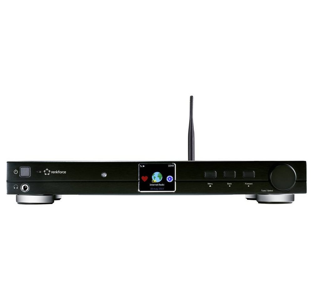 Renkforce RF-DAB-IR 1700 HiFi Tuner DAB+, UKW, Radio (DLNA-fähig) von Renkforce