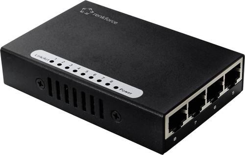Renkforce RF-ES-208 Netzwerk Switch 8 Port Renkforce RF-ES-208 Netzwerk Switch 8 Port von Renkforce