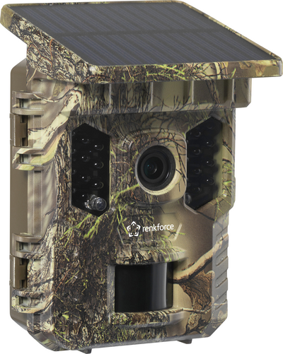Renkforce RF-HC-800 Wildkamera 32 Megapixel WLAN inkl. Solarladegerät mit Li-Ion-Akku (RF-6442926) von Renkforce