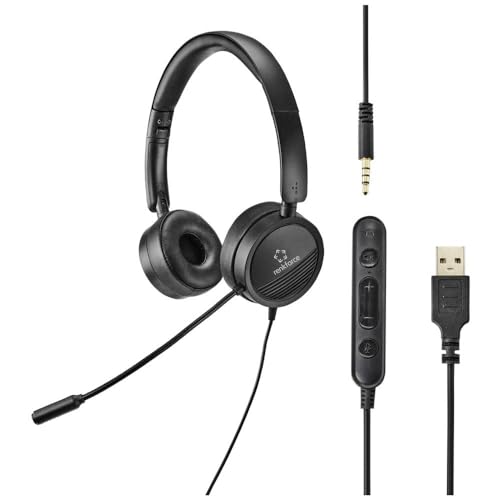 Renkforce RF-HS-360 In-Ear-Kopfhörer, USB, Schwarz von Renkforce