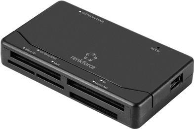 Renkforce RF-PCR-150 Externer Speicherkartenleser USB 2.0 Schwarz (RF-5152720) von Renkforce