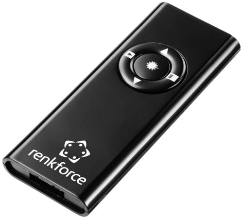 Renkforce RF-PLP-200 Kabellos Presenter inkl. Laserpointer Renkforce RF-PLP-200 Kabellos Presenter inkl. Laserpointer von Renkforce
