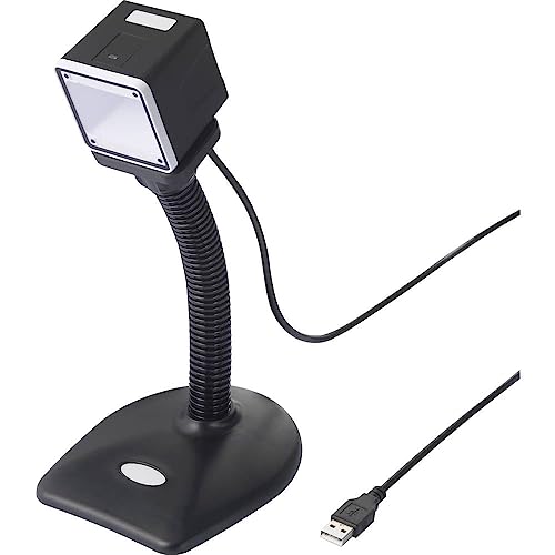 Renkforce RF-SBS-500 2D Barcode-Scanner Kabelgebunden 1D, 2D Imager Schwarz Desktop-Scanner (Station Renkforce RF-SBS-500 2D Barcode-Scanner Kabelgebunden 1D, 2D Imager Schwarz Desktop-Scanner (Station von Renkforce