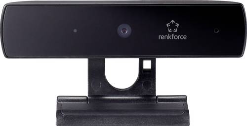 Renkforce RF-WC1080P1 Full HD-Webcam 1920 x 1080 Pixel Klemm-Halterung von Renkforce