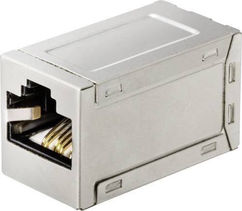 Renkforce RJ45 Netzwerk Adapter CAT 6 [1x RJ45-Buchse - 1x RJ45-Buchse] Metall von Renkforce