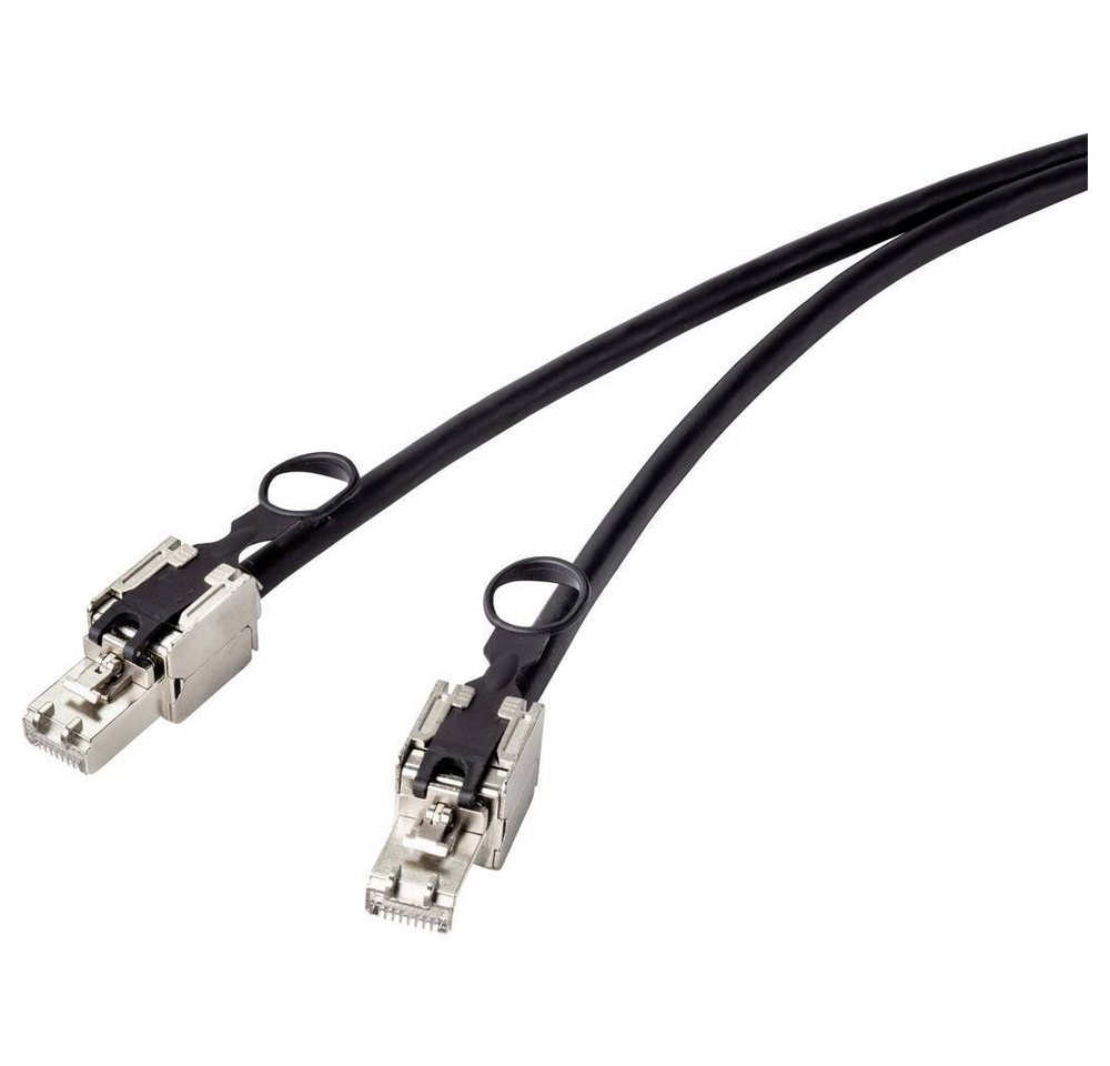Renkforce RJ45 Netzwerk Anschlusskabel CAT 6a S/FTP LSZH 20 LAN-Kabel, mit Zugring zur Entriegelung Renkforce RJ45 Netzwerk Anschlusskabel CAT 6a S/FTP LSZH 20 LAN-Kabel, mit Zugring zur Entriegelung von Renkforce