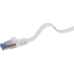 Renkforce RJ45 Netzwerk Anschlusskabel CAT 6a U/FTP 0.50 m Grau hochflexibel, mit Rastnasenschutz, Flammwidrig Renkforce (1383279) von Renkforce