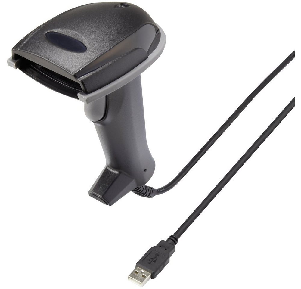 Renkforce Renkforce CR6307A USB-Kit Barcode-Scanner Kabelgebunden 1D CCD Schwarz Scanner Renkforce Renkforce CR6307A USB-Kit Barcode-Scanner Kabelgebunden 1D CCD Schwarz Scanner von Renkforce
