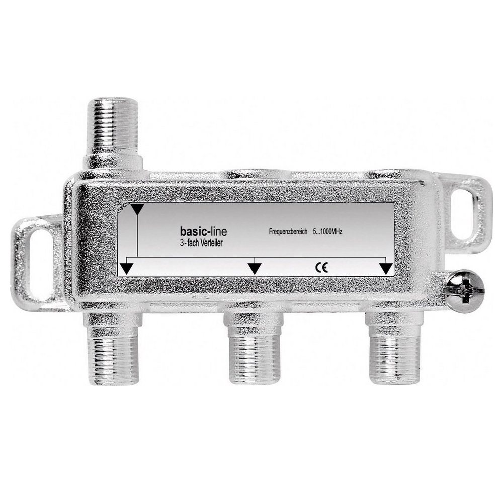 Renkforce Renkforce Kabel-TV Verteiler 3-fach 5 - 1006 MHz TV-Kabel Renkforce Renkforce Kabel-TV Verteiler 3-fach 5 - 1006 MHz TV-Kabel von Renkforce