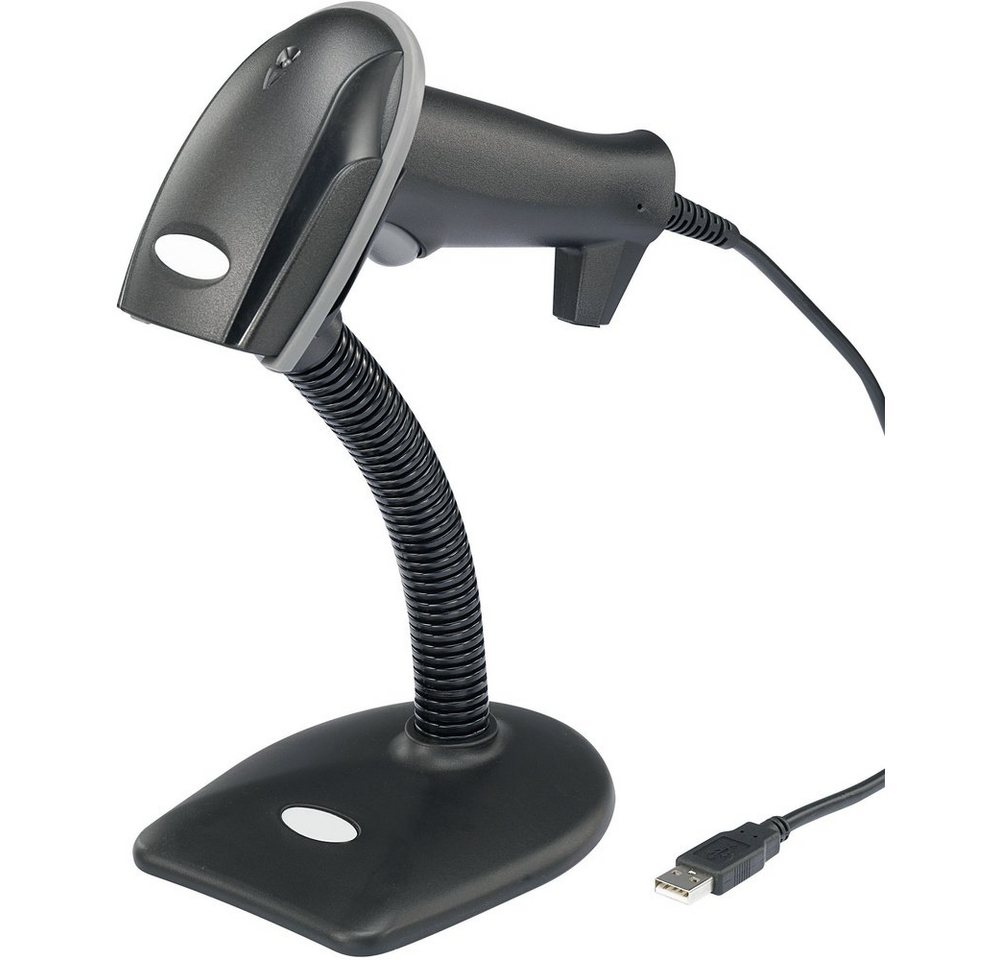 Renkforce Renkforce LS6300E USB-Kit Barcode-Scanner Kabelgebunden 1D Laser Schwa Scanner Renkforce Renkforce LS6300E USB-Kit Barcode-Scanner Kabelgebunden 1D Laser Schwa Scanner von Renkforce