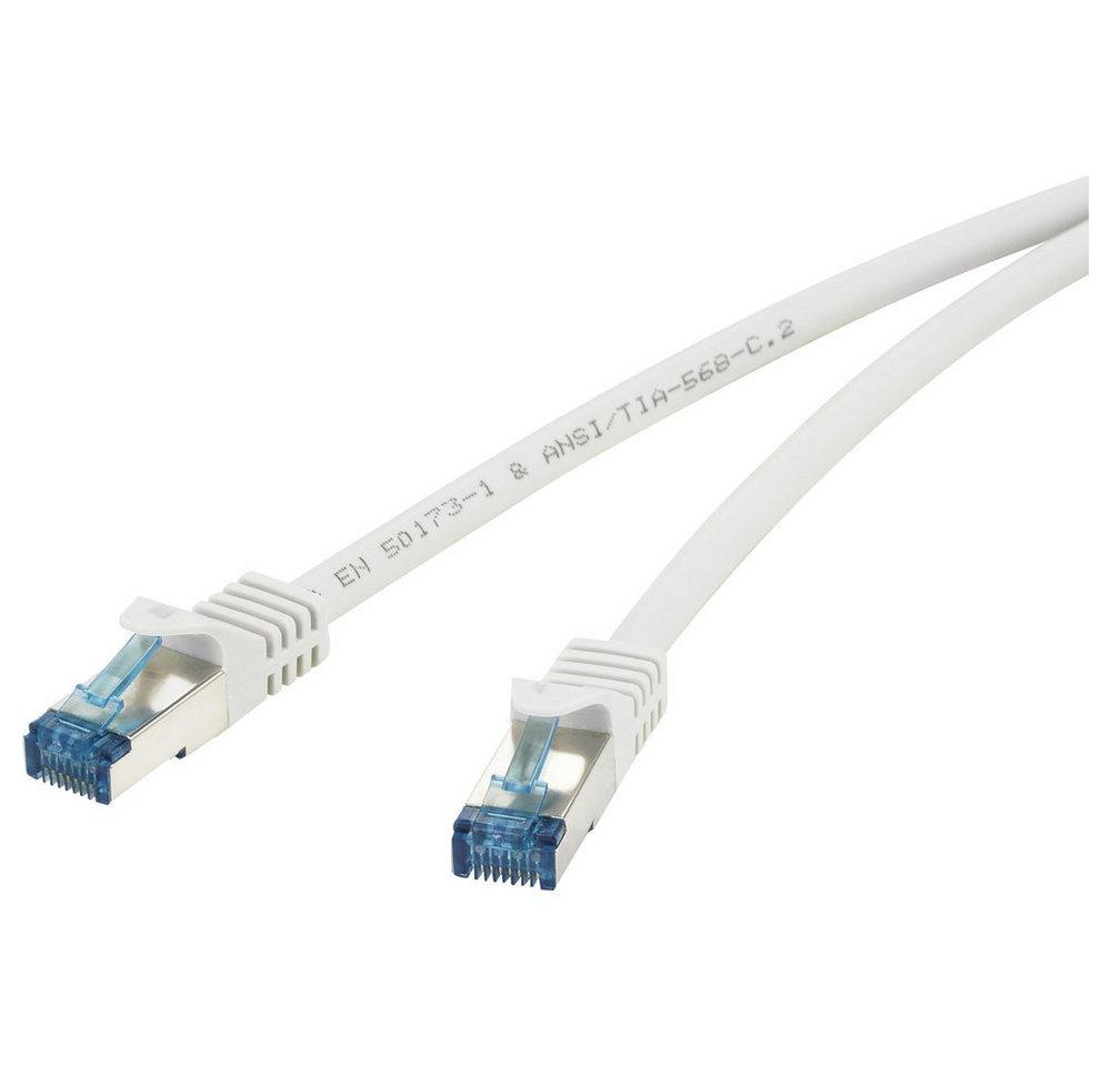 Renkforce Renkforce RF-4145280 RJ45 Netzwerkkabel, Patchkabel CAT 6a S/FTP 0.50 Netzkabel, (0.50 cm) von Renkforce