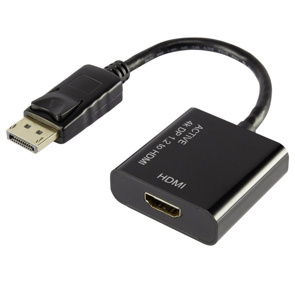 Renkforce Renkforce RF-4222524 DisplayPort / HDMI Adapter [1x DisplayPort Stecke TV-Adapter, 10.00 cm von Renkforce