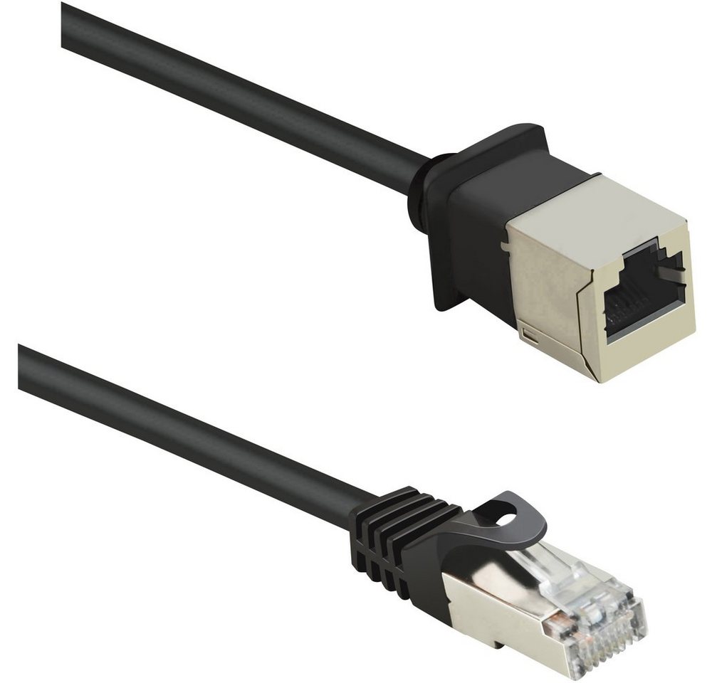 Renkforce Renkforce RF-4394121 RJ45 Netzwerkkabel, Patchkabel CAT 5e F/UTP 1.00 Netzkabel, (1.00 cm) von Renkforce