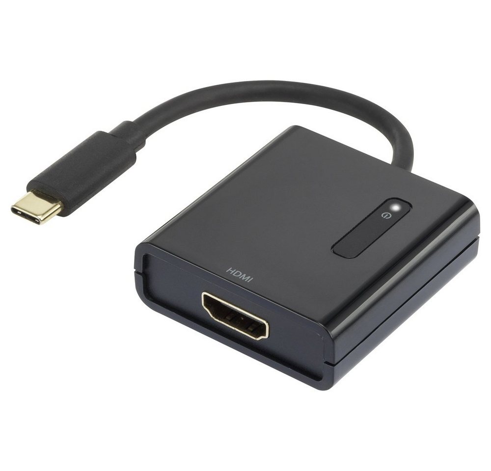 Renkforce Renkforce RF-4472892 USB / HDMI Adapter [1x USB-C® Stecker - 1x HDMI-B TV-Adapter, 15.00 cm von Renkforce