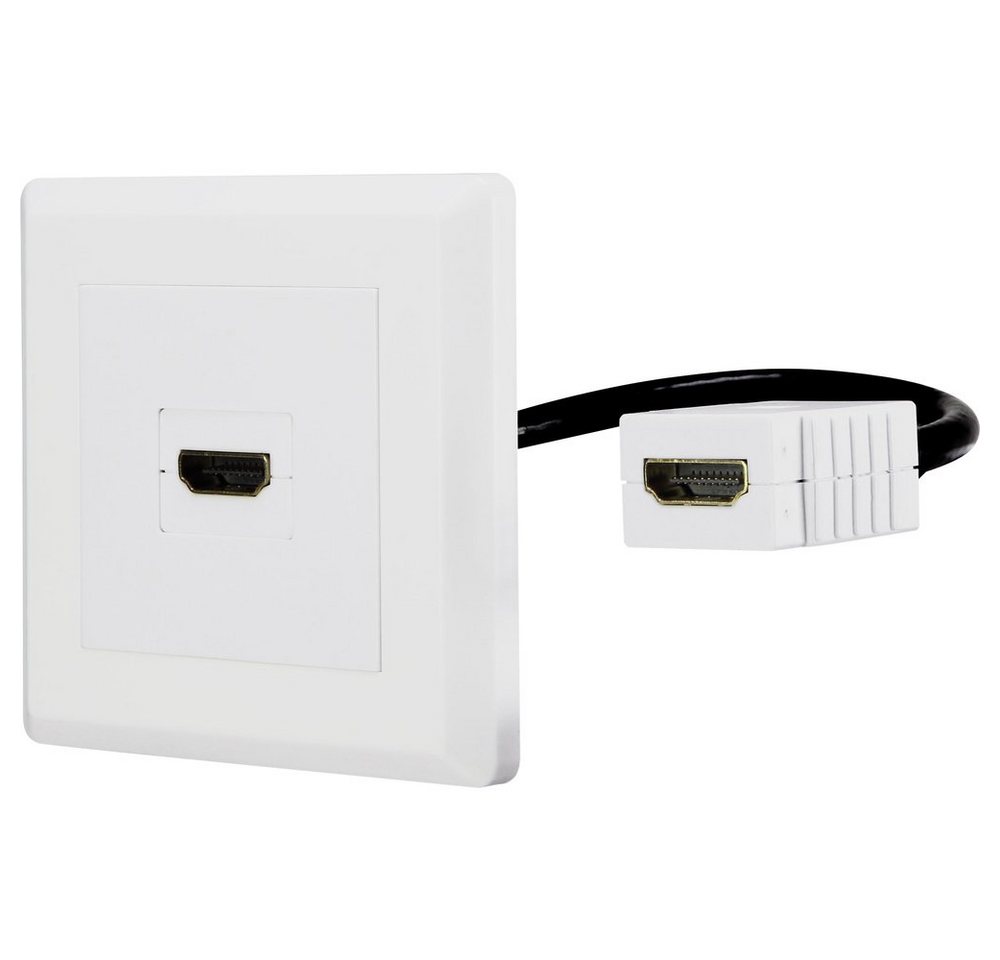 Renkforce Renkforce RF-4538136 HDMI Adapter [1x HDMI-Buchse - 1x HDMI-Buchse] We TV-Adapter, 15.00 cm von Renkforce