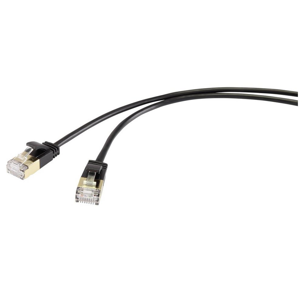 Renkforce Renkforce RF-4538184 RJ45 Netzwerkkabel, Patchkabel CAT 8.1 F/FTP 0.25 Netzkabel, (0.25 cm) von Renkforce