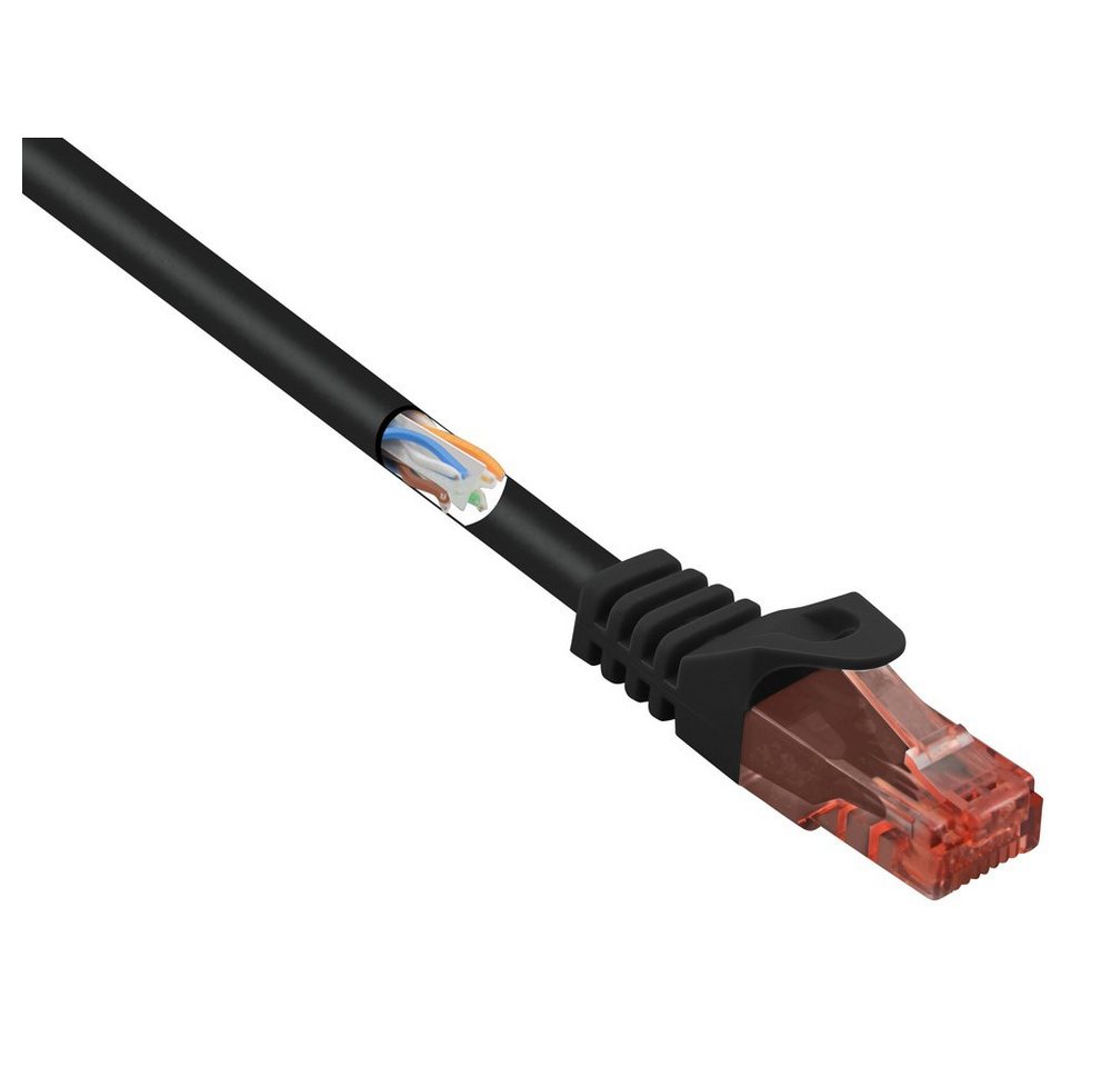 Renkforce Renkforce RF-5044002 RJ45 Netzwerkkabel, Patchkabel CAT 6 U/UTP 10.00 Netzkabel, (10.00 cm) von Renkforce