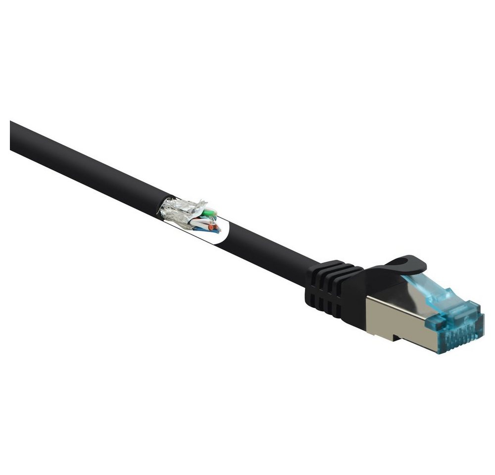 Renkforce Renkforce RF-5047476 RJ45 Netzwerkkabel, Patchkabel CAT 6a S/FTP 3.00 Netzkabel, (300.00 cm) von Renkforce