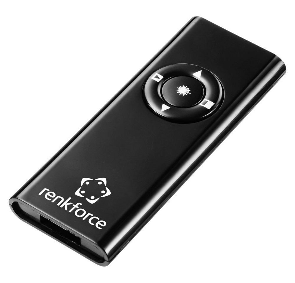 Renkforce Renkforce RF-PLP-200 Kabellos Presenter inkl. Laserpointer Presenter Renkforce Renkforce RF-PLP-200 Kabellos Presenter inkl. Laserpointer Presenter von Renkforce