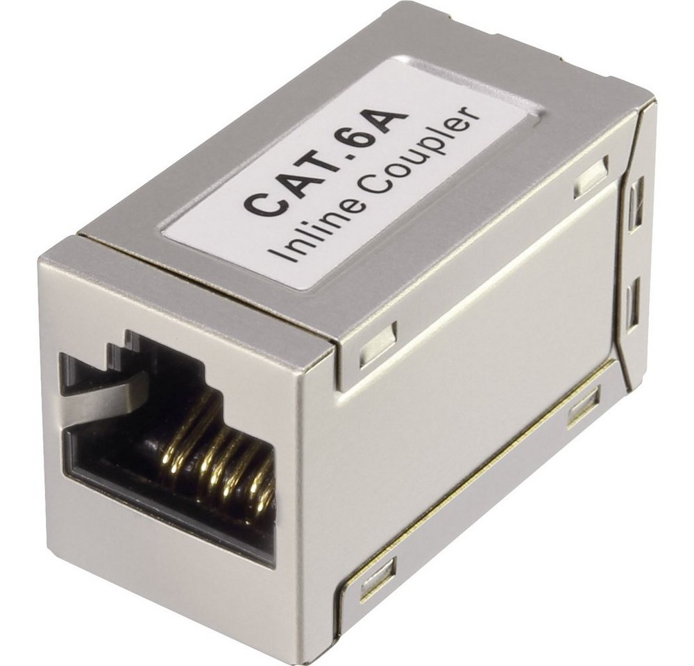 Renkforce Renkforce RJ45 Netzwerk Adapter CAT 6a [1x RJ45-Buchse - 1x RJ45-Buchs Adapter von Renkforce