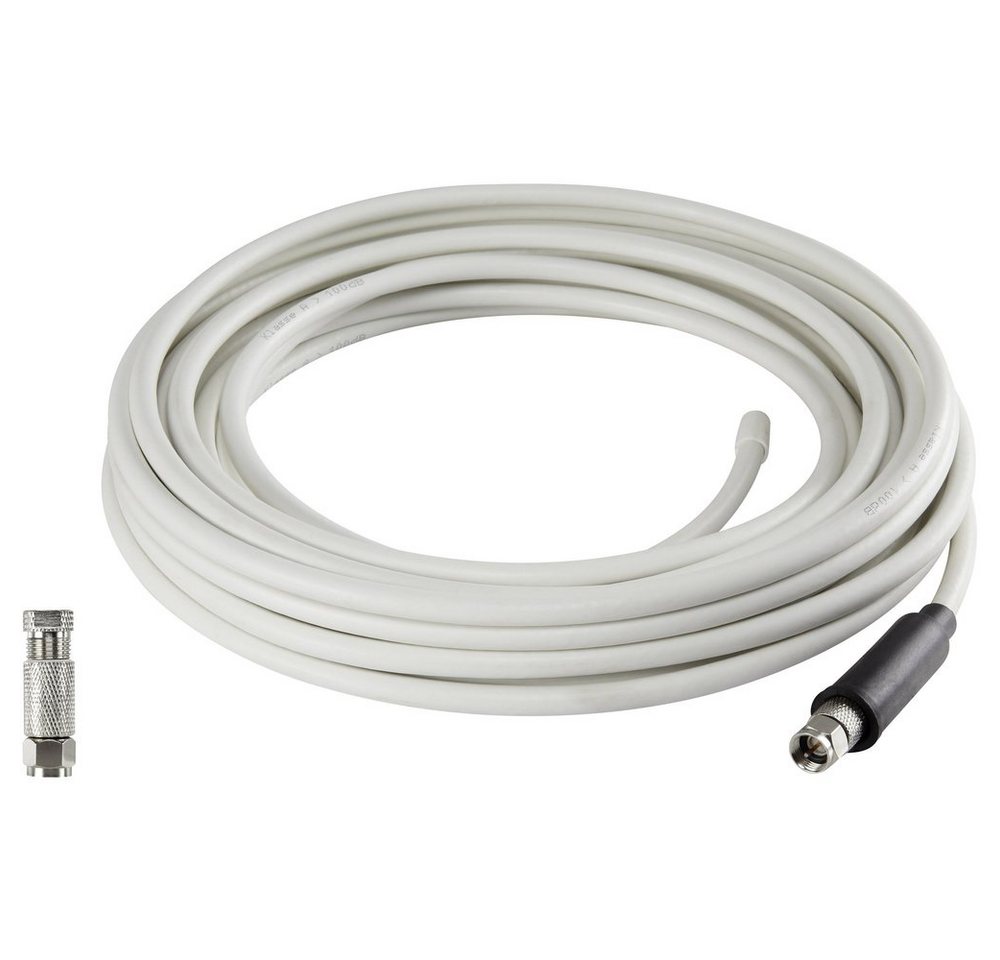 Renkforce Renkforce SKB 88-51 SAT Anschlusskabel Koax 10.00 m doppelt geschirmt SAT-Kabel, (1000.00 cm) von Renkforce