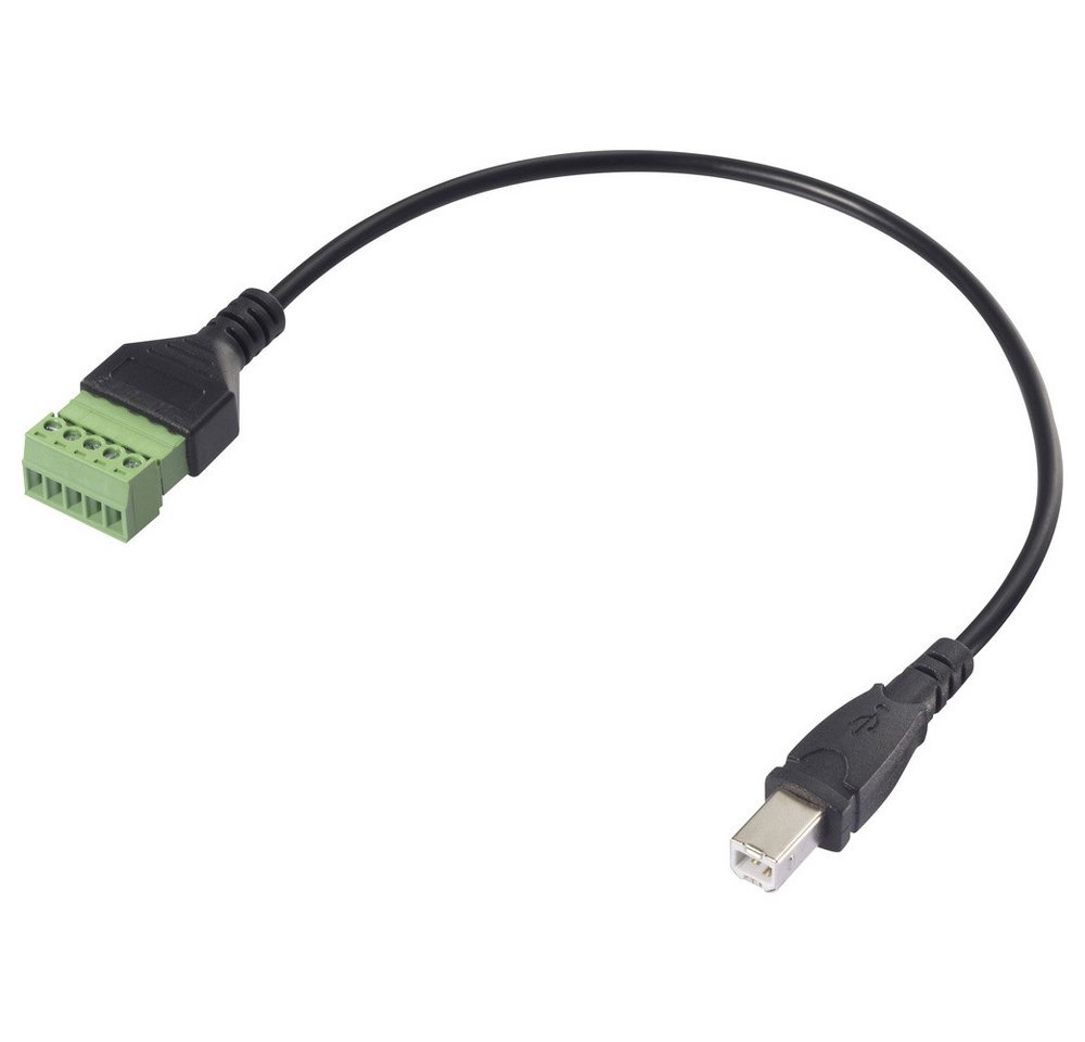 Renkforce Renkforce USB 2.0 Adapterkabel [1x USB 2.0 Stecker B - 1x Klemmanschlu USB-Adapter, 30.00 cm Renkforce Renkforce USB 2.0 Adapterkabel [1x USB 2.0 Stecker B - 1x Klemmanschlu USB-Adapter, 30.00 cm von Renkforce