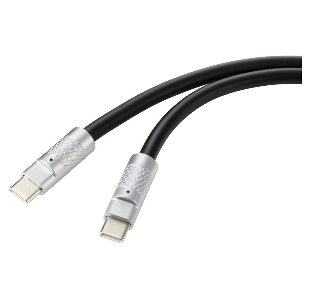 Renkforce Renkforce USB-C® Kabel USB 2.0 USB-C® Stecker, USB-C® Stecker 1.00 m S USB-Kabel, (100.00 cm) von Renkforce