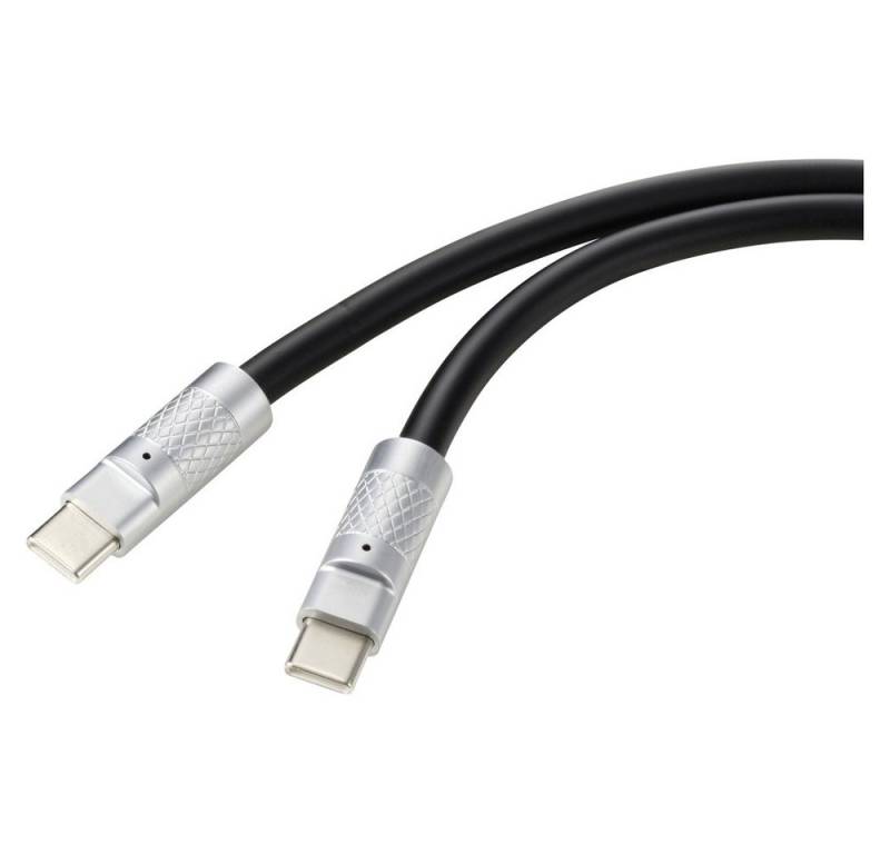Renkforce Renkforce USB-C® Kabel USB 2.0 USB-C® Stecker, USB-C® Stecker 1.00 m S USB-Kabel, (100.00 cm) von Renkforce