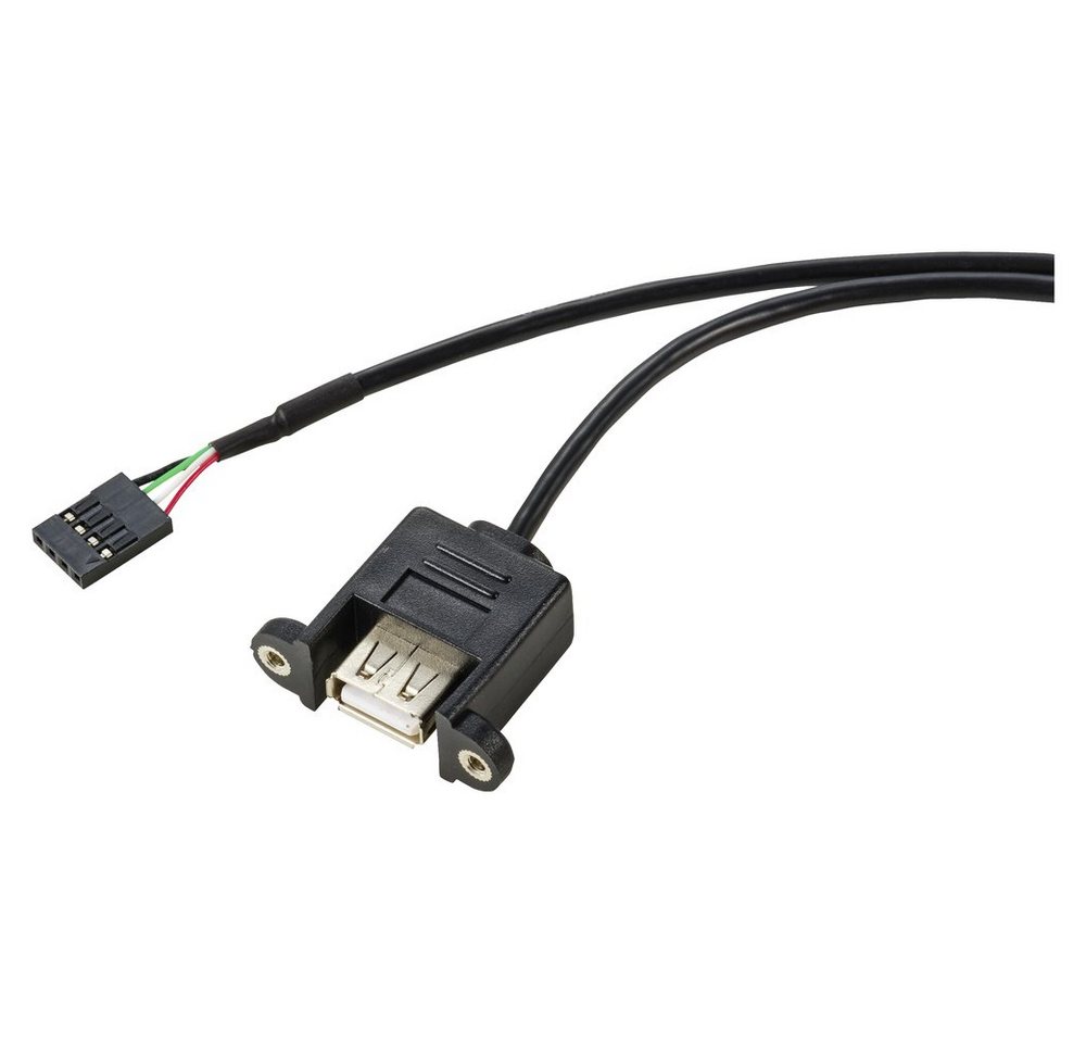 Renkforce Renkforce USB-Kabel USB 2.0 Pfostenstecker 4pol., USB-A Buchse 0.60 m USB-Kabel, (60.00 cm) von Renkforce