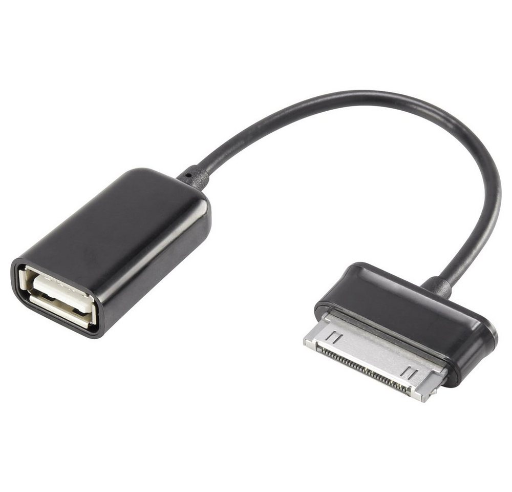 Renkforce Renkforce USB-Kabel USB 2.0 Samsung 30pol. Stecker, USB-A Buchse 0.10 USB-Kabel, (10.00 cm) von Renkforce